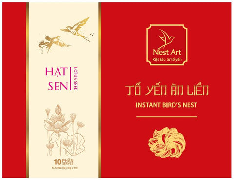INSTANT BIRD'S NEST - LOTUS SEED ( BUY ONE GET 1 BIRD'S NEST COFFEE $15)